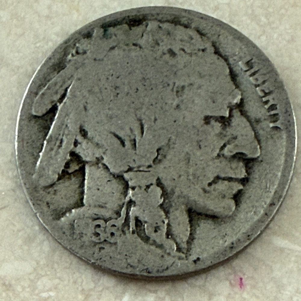 Vintage Buffalo Nickel Coin